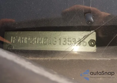 2010 Ford Taurus Sel из США, поврежденный, VIN 1FAHP2HW2AG135336